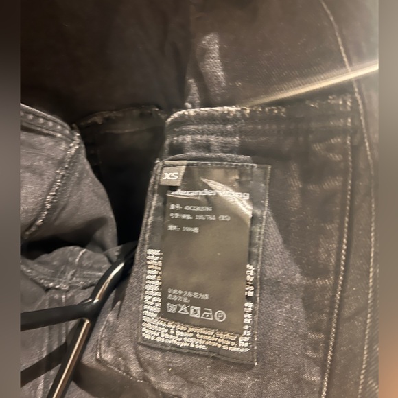 Alexander Wang Black Denim Game Jacket - Picture 4 of 9